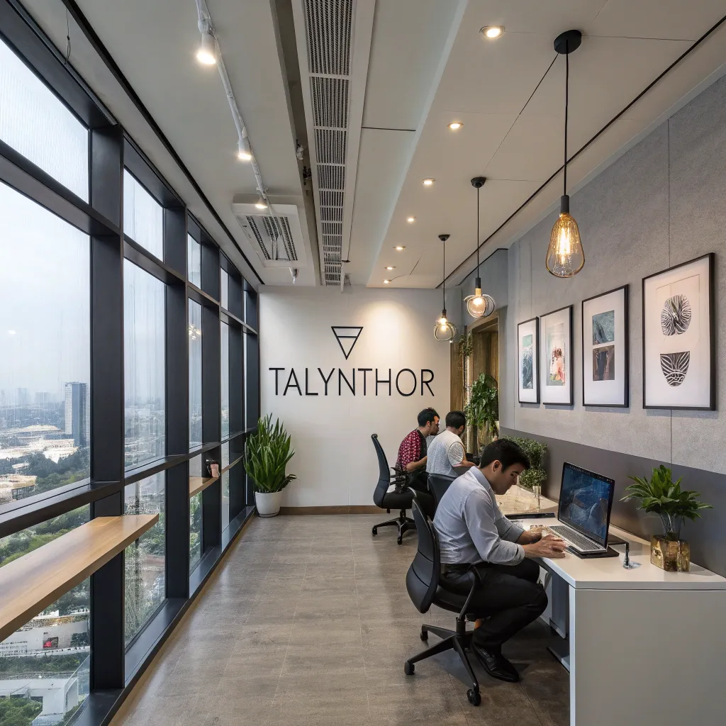 Modern office space of TALYNTHOR